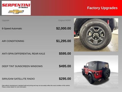 2018 Jeep Wrangler Sport w/ CLEAN CARFAX