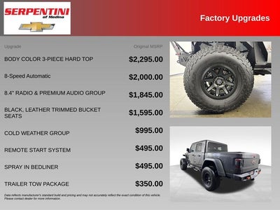 2020 Jeep Gladiator Mojave w/ HEATED SEATS