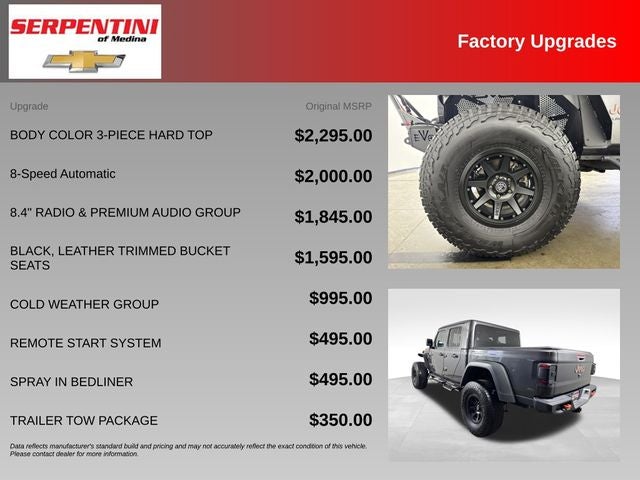 2020 Jeep Gladiator Mojave w/ HEATED SEATS