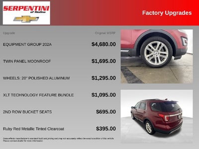 2017 Ford Explorer XLT w/ HEATED SEATS