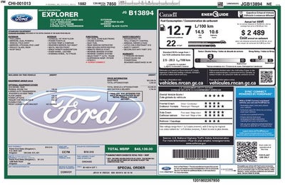 2018 Ford Explorer XLT 4WD w/ PWR LIFTGATE