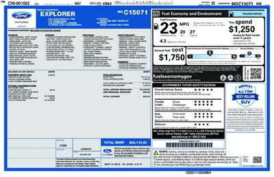 2021 Ford Explorer XLT w/ CAPTAIN CHAIRS