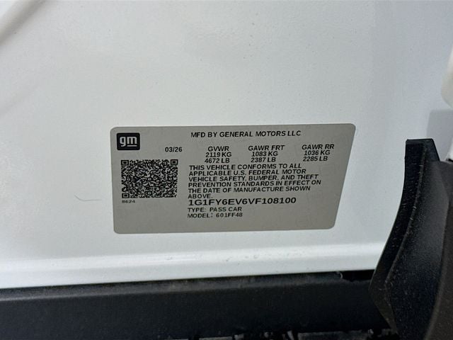 2027 Chevrolet Bolt EV LT