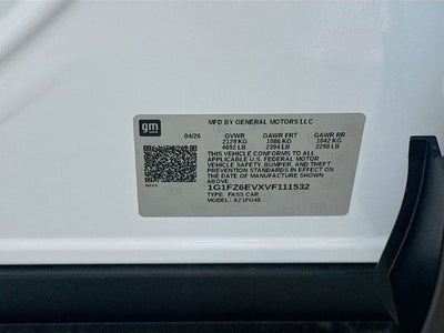 2027 Chevrolet Bolt EV RS
