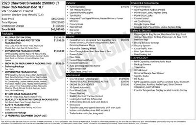2020 Chevrolet Silverado 2500HD LT w/ HEATED SEATS