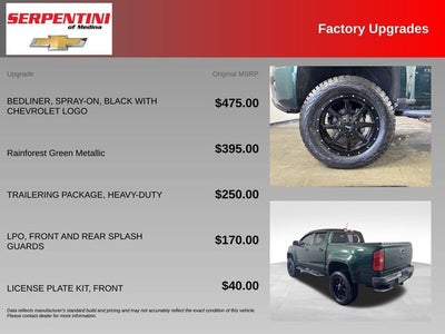 2016 Chevrolet Colorado Z71 w/HEATED SEATS