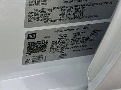 2026 Chevrolet Silverado 1500 LT