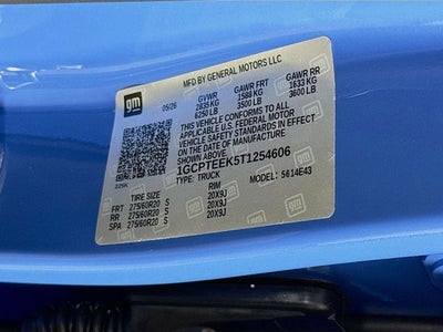 2026 Chevrolet Colorado Trail Boss
