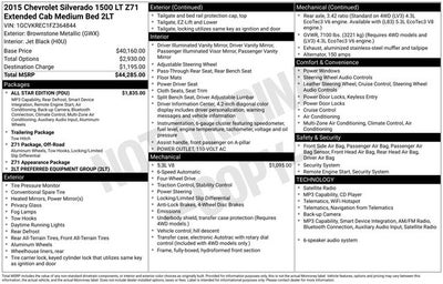 2015 Chevrolet Silverado 1500 LT LT2 w/ REMOTE START
