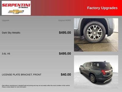 2020 GMC Acadia SLE w/ TRI ZONE CLIMATE