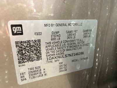 2022 GMC Acadia SLT w/ PANO ROOF