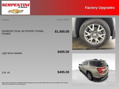 2022 GMC Acadia SLT w/ PANO ROOF