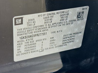 2015 GMC Yukon SLE w/ BOSE AUDIO