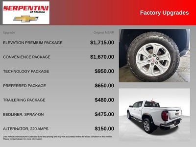 2023 GMC Canyon Elevation w/ HEATED LEATHER