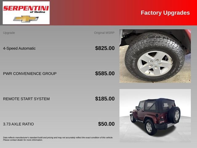 2008 Jeep Wrangler Sahara w/ REMOTE START