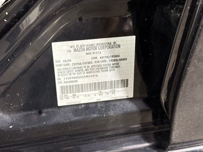 2003 Mazda Mazda6 s w/ CLEAN CARFAX