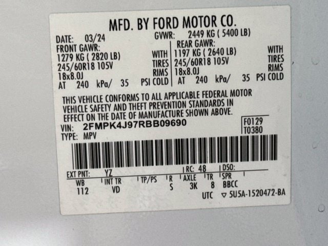 2024 Ford Edge SEL w/ HEATED LEATHER