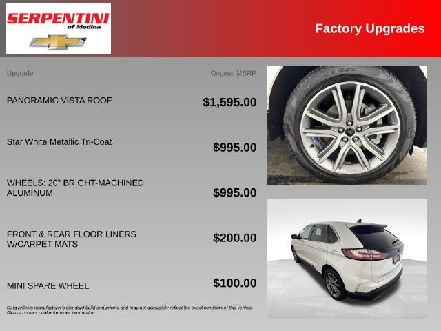 2024 Ford Edge Titanium w/ PANO ROOF