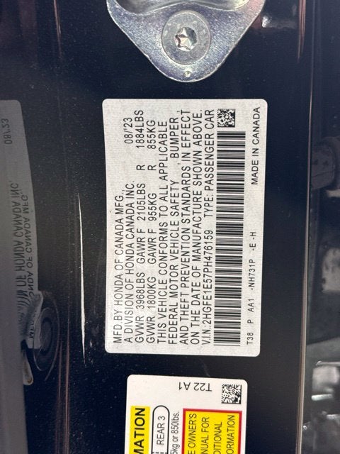2023 Honda Civic Si w/ BOSE AUDIO