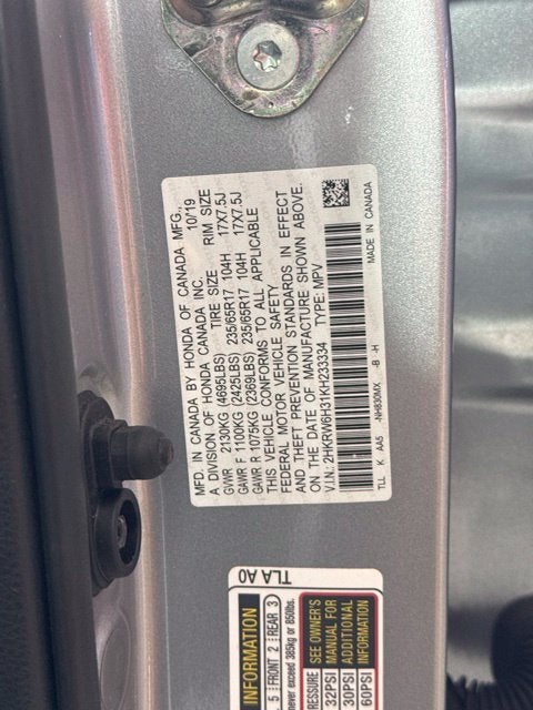 2019 Honda CR-V LX w/ CLEAN CARFAX