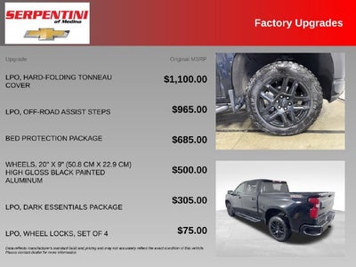 2021 Chevrolet Silverado 1500 LT Trail Boss w/ CHEVYTEC LINER