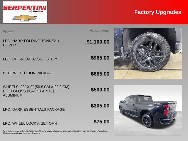 2021 Chevrolet Silverado 1500 LT Trail Boss w/ CHEVYTEC LINER
