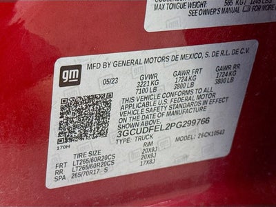 2023 Chevrolet Silverado 1500 LT Trail Boss 6.2L V8