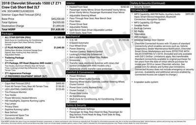 2018 Chevrolet Silverado 1500 LT w/ HEATED SEATS