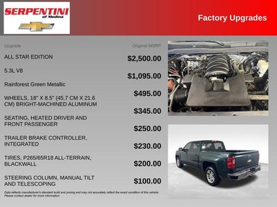 2015 Chevrolet Silverado 1500 LT ONE OWNER