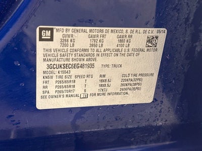 2014 Chevrolet Silverado 1500 LTZ 1LZ