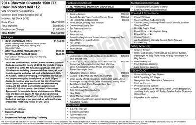 2014 Chevrolet Silverado 1500 LTZ 1LZ