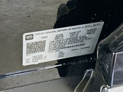 2025 Chevrolet Equinox EV RS