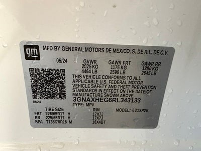 2024 Chevrolet Equinox LS w/ WIRELESS CARPLAY