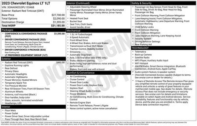 2023 Chevrolet Equinox LT w/ HEATED SEATS