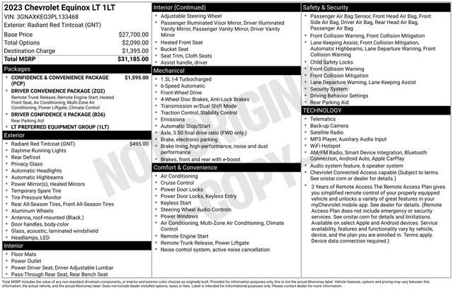 2023 Chevrolet Equinox LT w/ HEATED SEATS