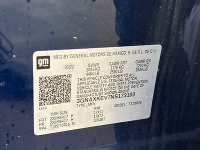 2022 Chevrolet Equinox LT w/ POWER LIFTGATE