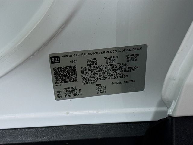 2026 Chevrolet Equinox LT