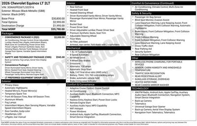 2026 Chevrolet Equinox LT