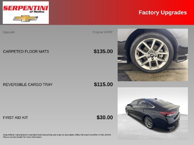 2019 Hyundai Sonata Limited w/ HEAT/COOL LEATHER