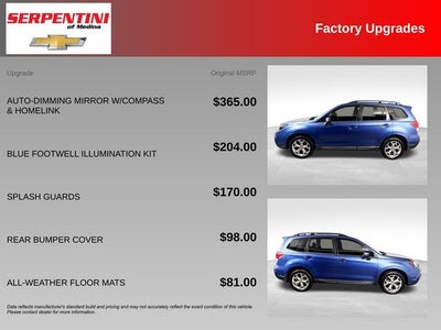 2018 Subaru Forester 2.5i Touring w/ PREMIUM AUDIO