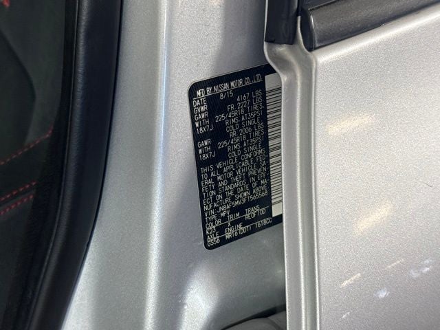 2015 Nissan Juke NISMO w/ SUEDE SEAT TRIM