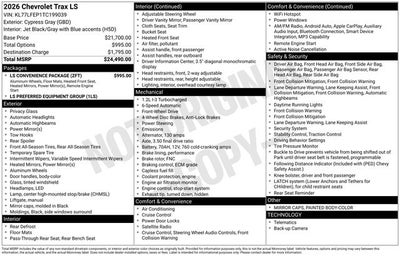 2026 Chevrolet Trax LS