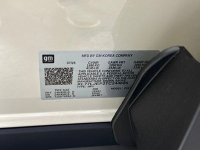 2026 Chevrolet Trax 2RS