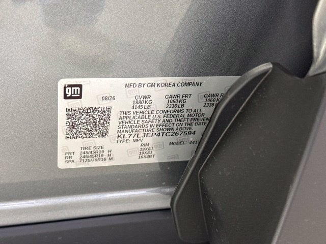 2026 Chevrolet Trax 2RS