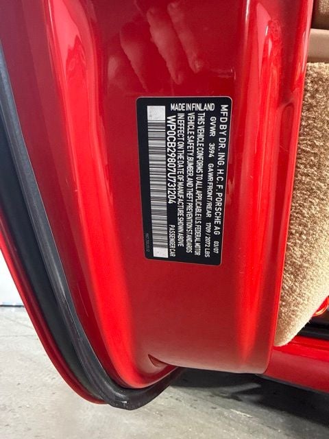 2007 Porsche Boxster S w/ 6 SPEED