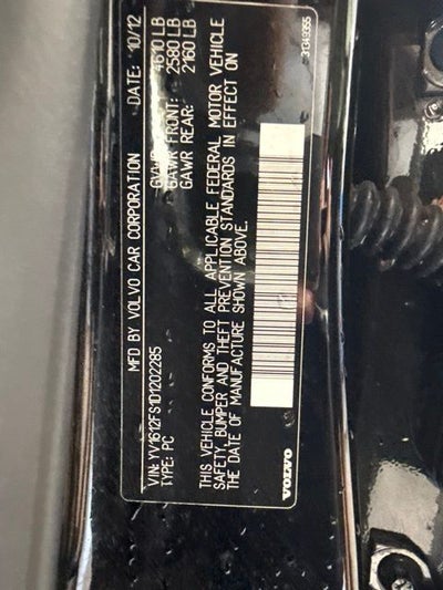 2013 Volvo S60 T5