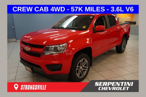 2019 Chevrolet Colorado Work Truck CREW CAB 4X4