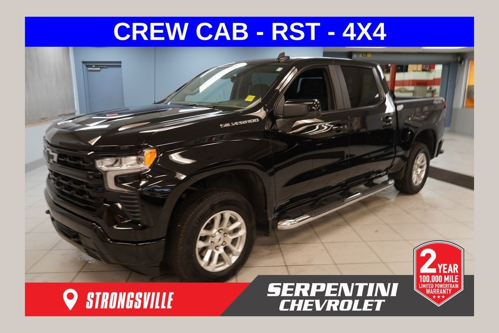 2025 Chevrolet Silverado 1500 RST CREW CAB 4X4