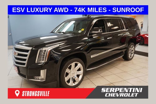 2018 Cadillac Escalade ESV Luxury 4WD