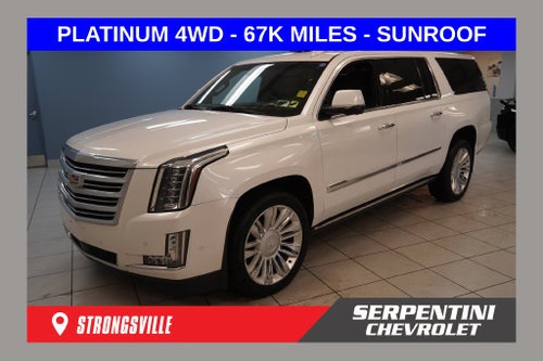 2017 Cadillac Escalade ESV Platinum Edition 4WD